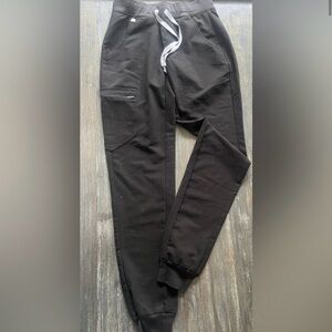 Figs Black Jogger Pants